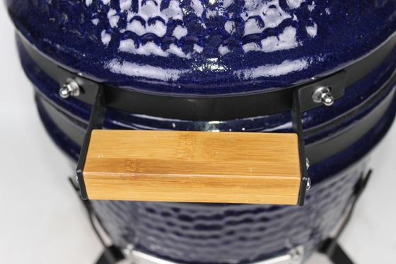 Keramik 13 Inch Kamado Grill Arang Outdoor Warna Navy 32cm