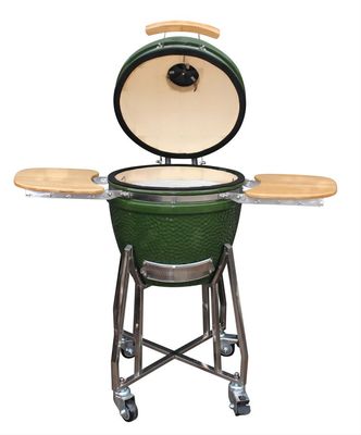 48cm 18 Inch Kamado Grill Peralatan Dapur Semua Dalam Satu Warna Hijau