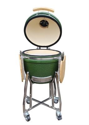 48cm 18 Inch Kamado Grill Peralatan Dapur Semua Dalam Satu Warna Hijau