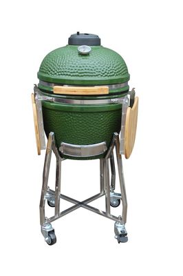 48cm 18 Inch Kamado Grill Peralatan Dapur Semua Dalam Satu Warna Hijau