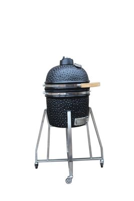 Warna Hitam 39cm 15 Inch Kamado Grill Stainless Steel