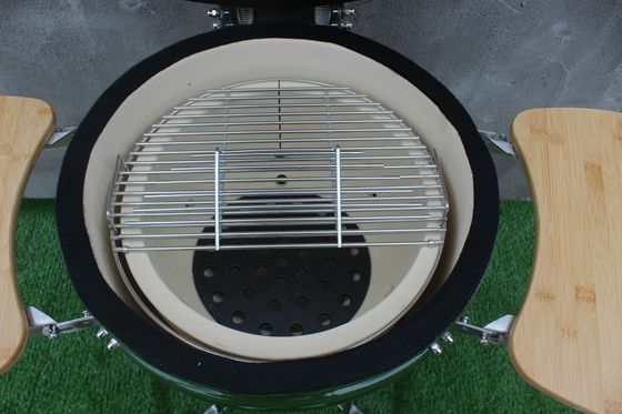 Keramik Arang Kamado Grill 18 Inch Warna Hijau 48cm