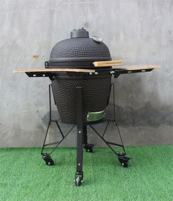 Panggangan Arang Keramik 20 Inch Matte Warna Hitam 51cm Luar Ruangan